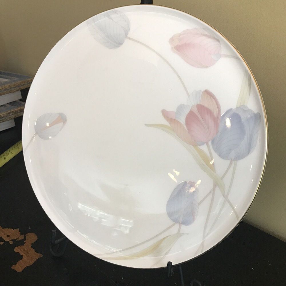 Mikasa Swiss Garden‎ Cake Plate